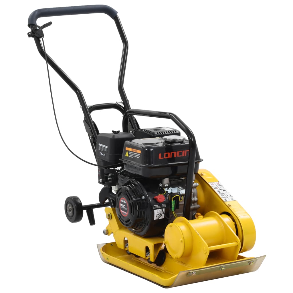 vidaXL Rüttelplatte 196 CC 63 kg 12,1 Kn