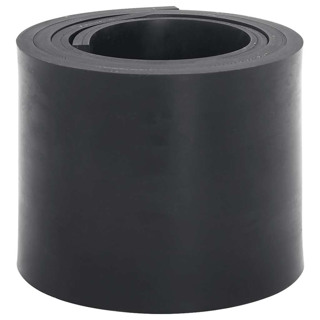 vidaXL Gummileiste für Schneepflug Schwarz 150x15x1 cm