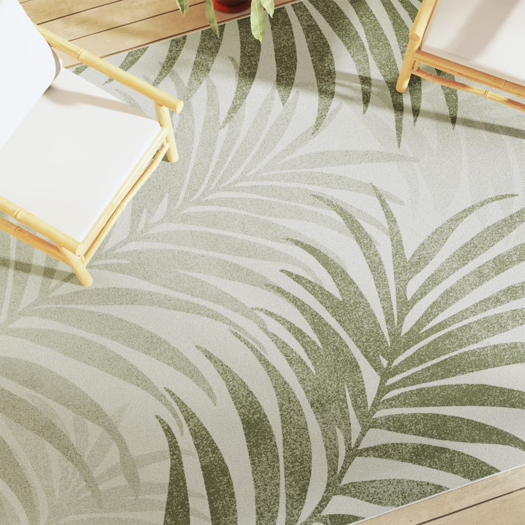 vidaXL  Indoor & Outdoor Teppich Mehrfarbig 190x300 cm Rutschfest
