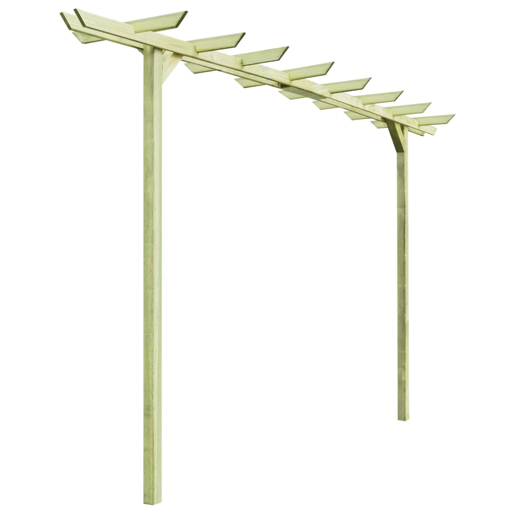 vidaXL Garten-Pergola Kiefernholz Imprägniert 360x200x60 cm