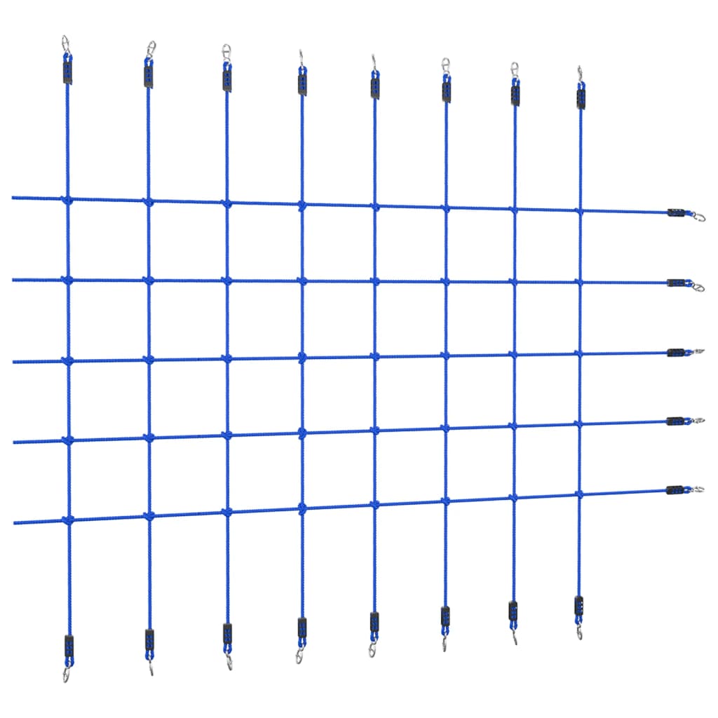 vidaXL Kletternetz 200x150 cm Blau