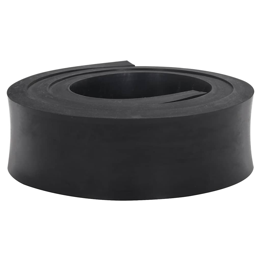 vidaXL Gummileiste für Schneepflug Schwarz 150x8x2 cm
