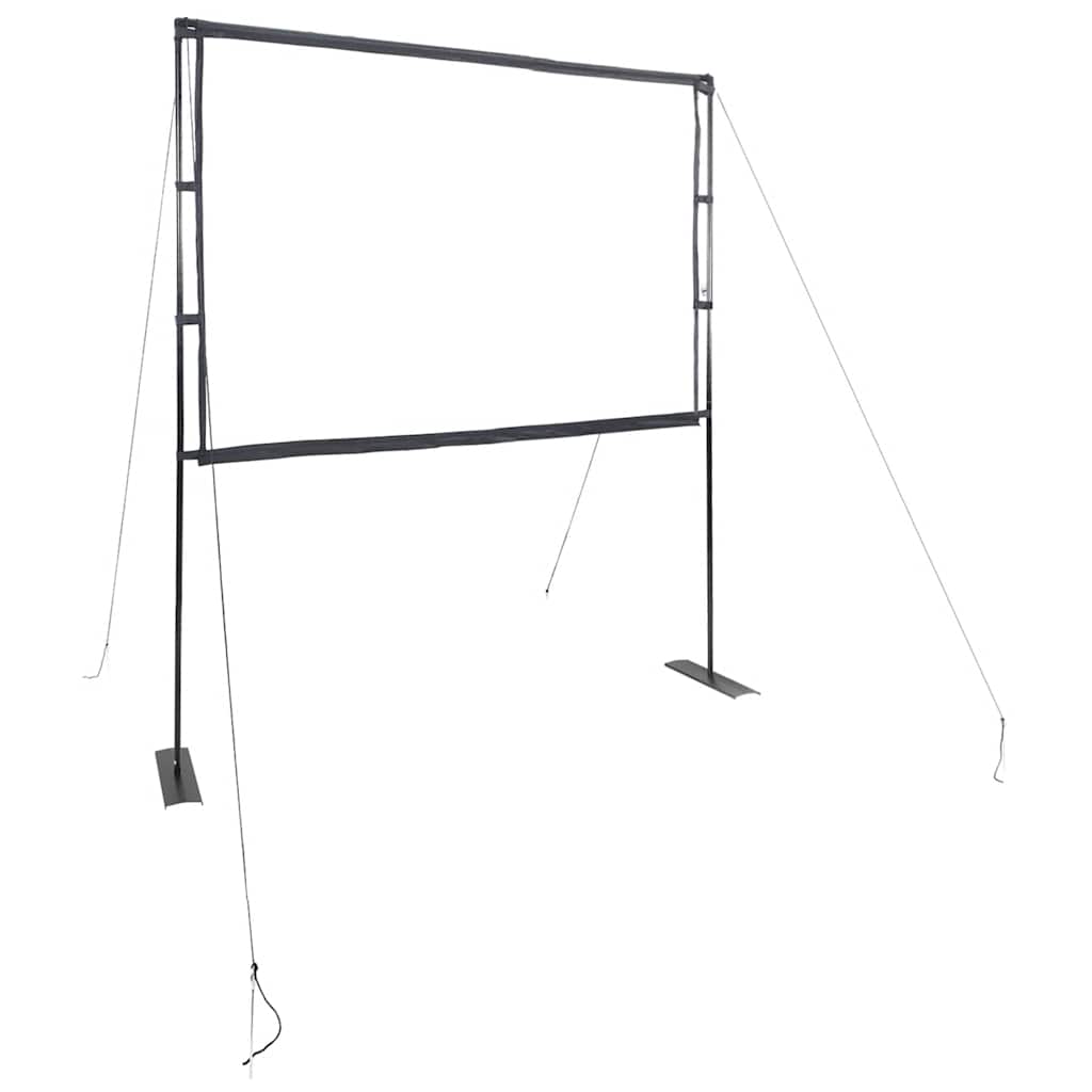 vidaXL Beamer Leinwand mit Ständer 90 Zoll 4:3