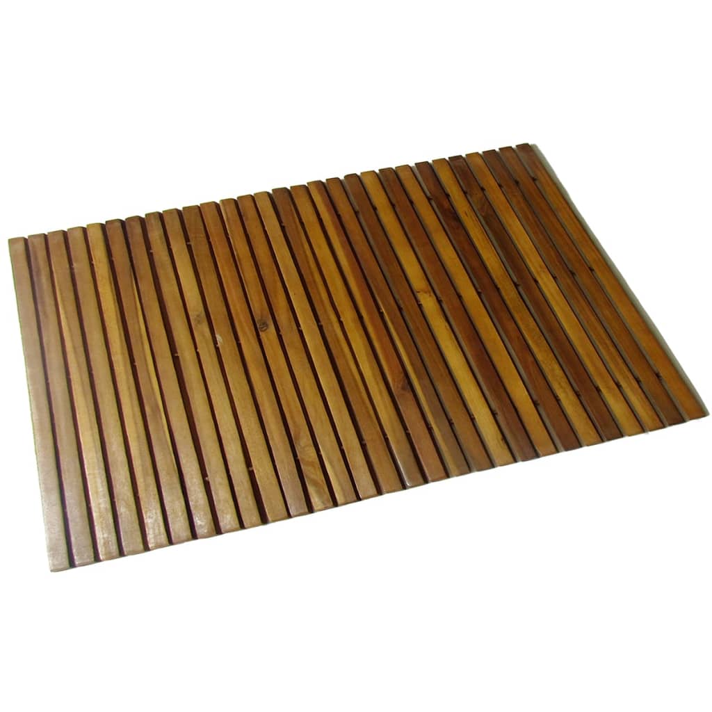 vidaXL Badematte Akazienholz 80x50 cm  