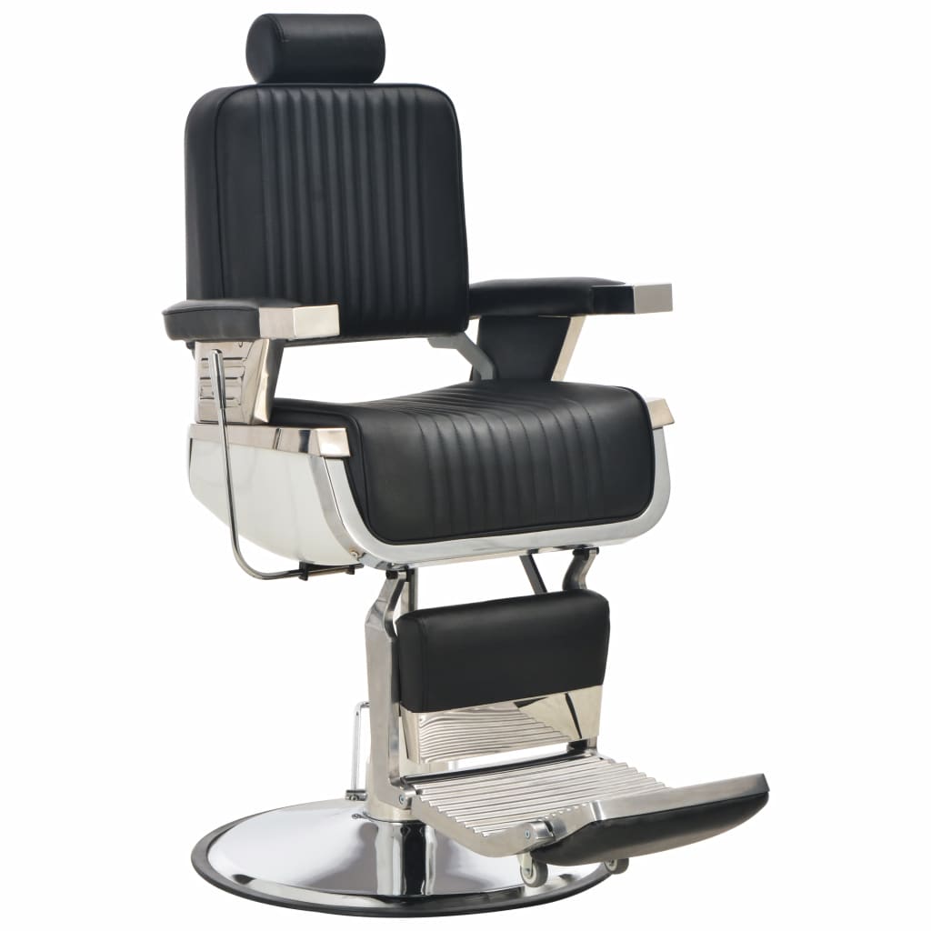 vidaXL Friseurstuhl Schwarz 68x69x116 cm Kunstleder