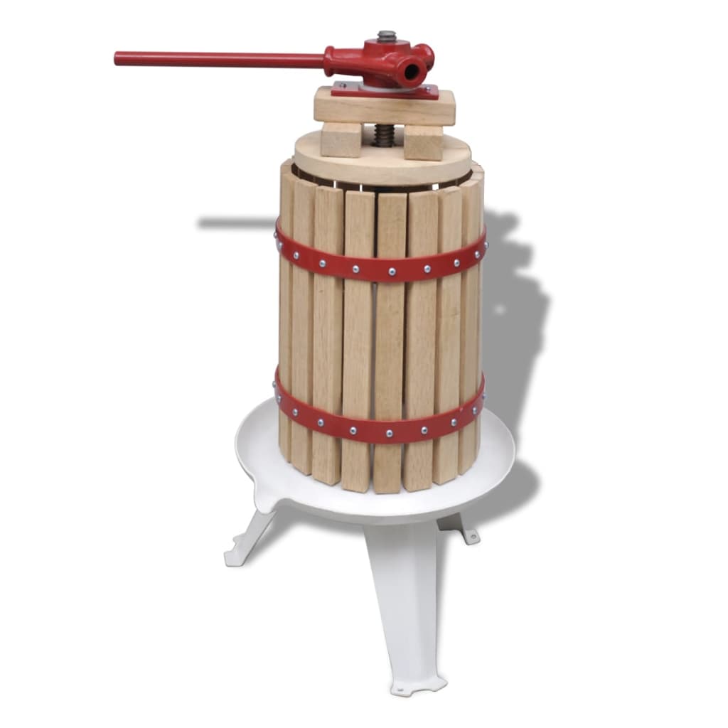 vidaXL Obst- und Weinpresse 6 L 