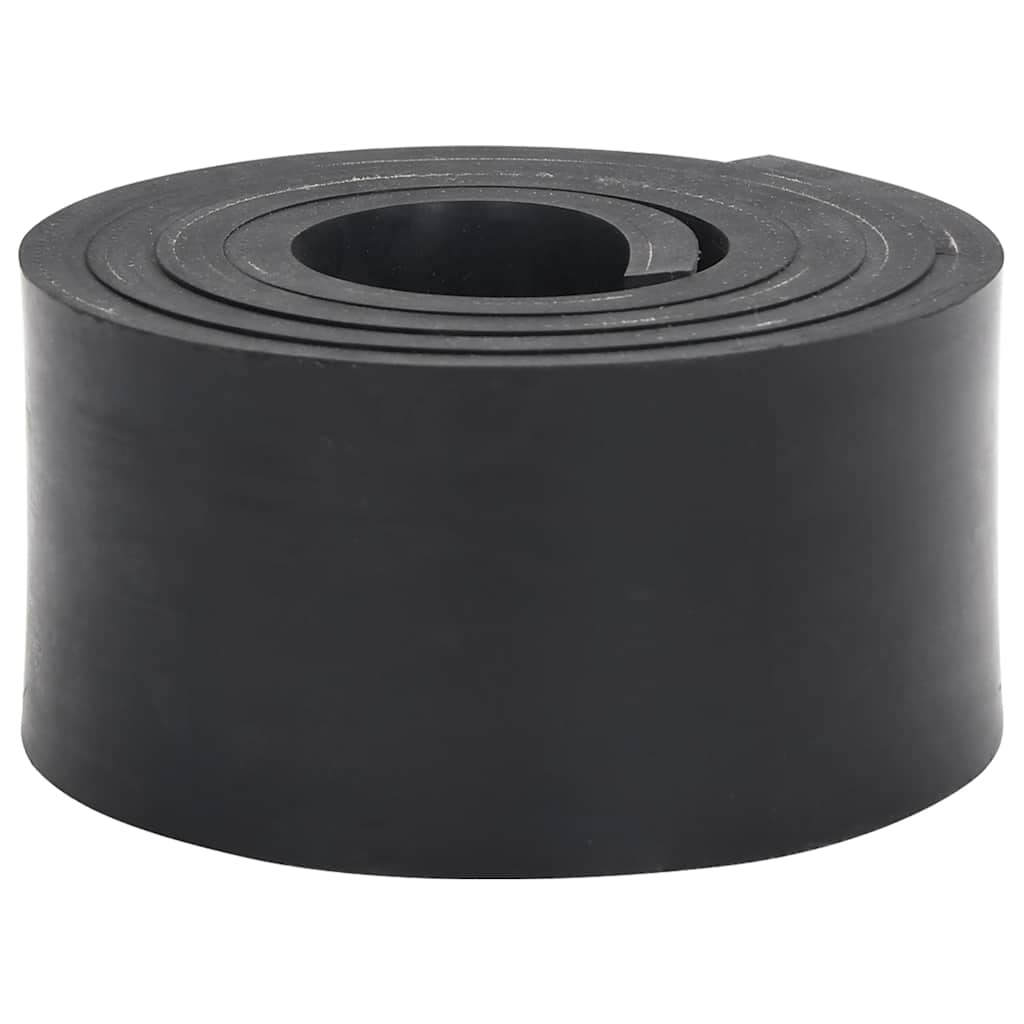 vidaXL Gummileiste für Schneepflug Schwarz 150x8x1 cm